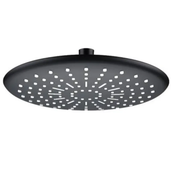 Лійка для душу стельова чорна 23 см MIXXUS SH-15-OH BLACK Харків