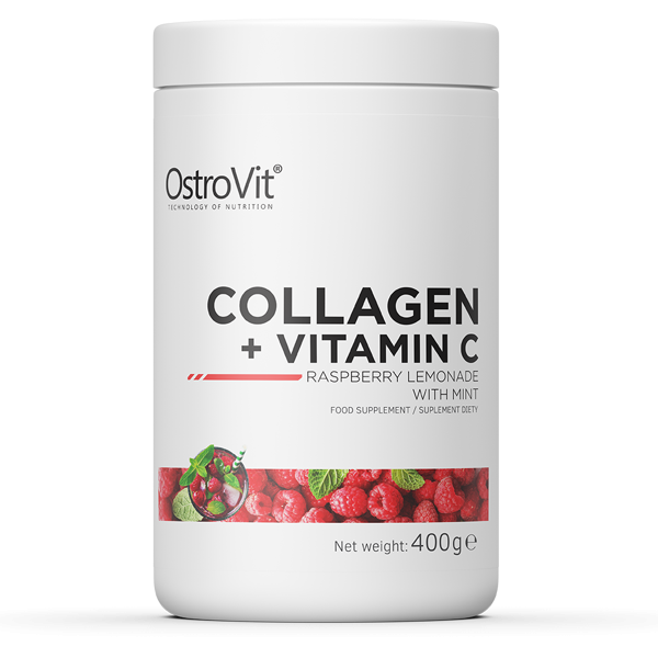 Коллаген Collagen + Vitamin C 400g (Raspberry limonade with mint) Луцк - изображение 1