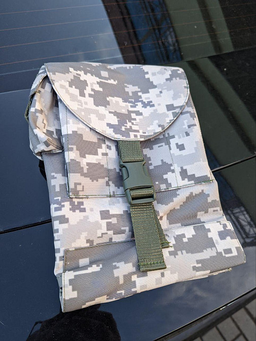 Підсумок подвійний для РПК та АК з кріпленням моллі (Molle), підсумок на 4 магазини на пояс рпс пікс Днепр - изображение 7