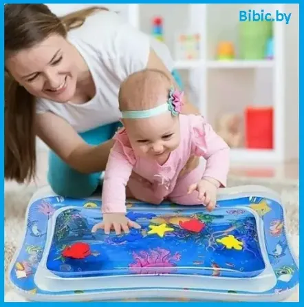 Детский надувной ,водный ,развивающий коврик 66*50 см. Коломыя