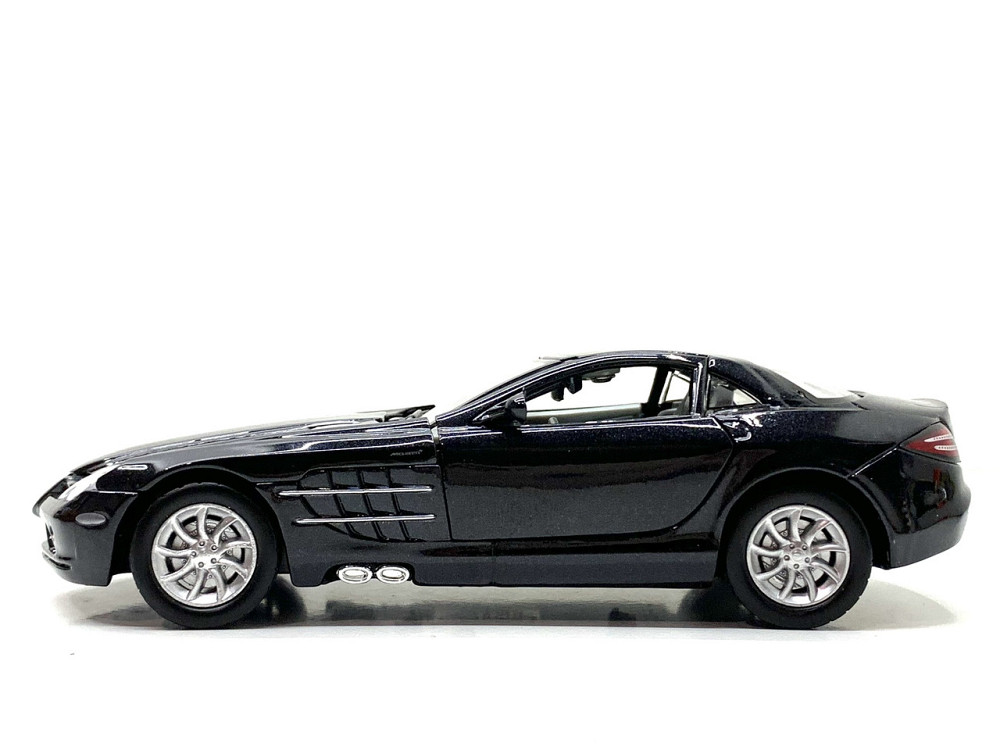 Машина Автосвіт Mercedes slr інерційна відчиняються двері капот 19см Чорний (AP-1898) Чернігів - фото 6
