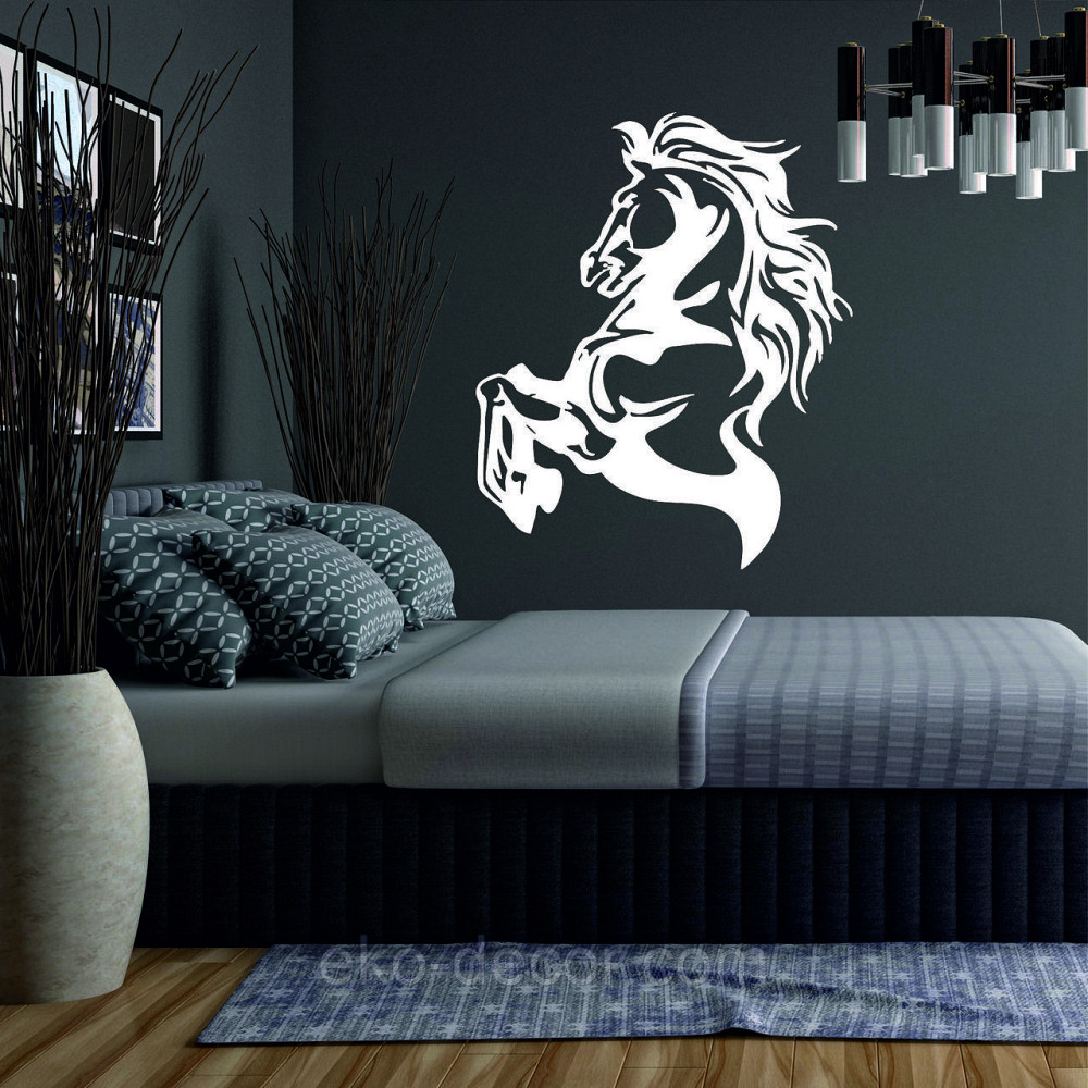 Декоративное настенное Панно «Лошадь», Декор на стену 90*74 см, Белый Киев - изображение 1
