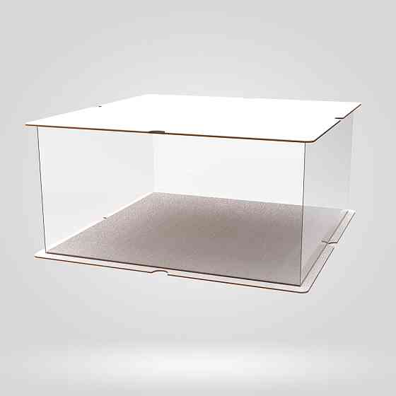 Коробка для тортів, квітів та подарунків EKOSTAR 400х400х200 Київ