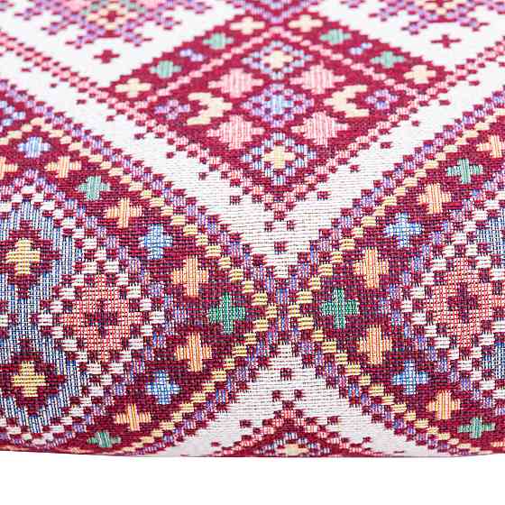 Червоний жакардовий коврик для пікніка Київ