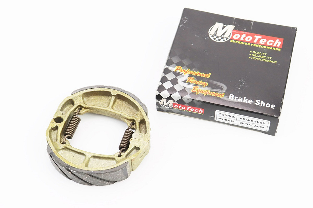 Гальмівні колодки барабан Suzuki AD50, D=90mm Київ - фото 1