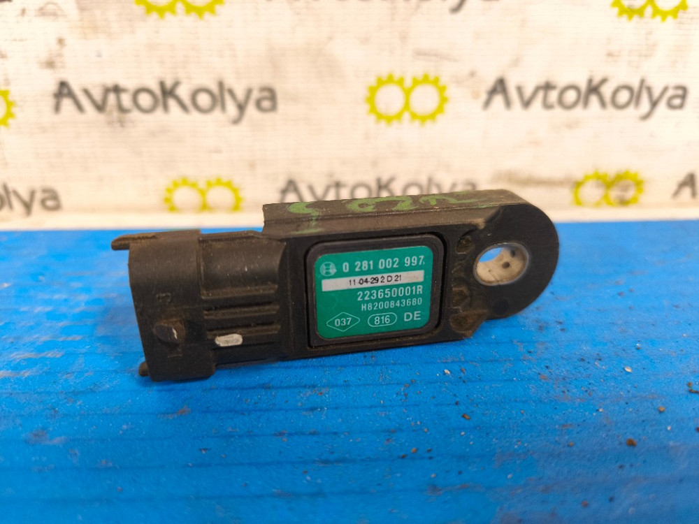 Датчик тиску на впускному колекторі Renault Kangoo 1.5 dci 2008-2021 (0281002997) Ковель - фото 3