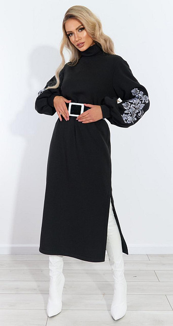 Тепле плаття з вишивкою (48) Київ - фото 3