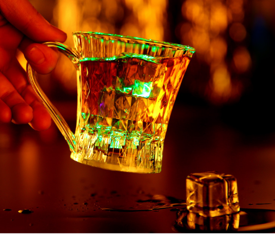 Чашка светящаяся Led, кружка бокал Luminous Cup стакан с подсветкой Кременчуг