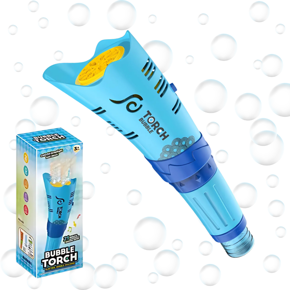 Генератор мильних бульбашок, акумуляторний пістолет для мильних бульбашок для дітей з підсвічуванням синій Кам'янець-Подільський - фото 6