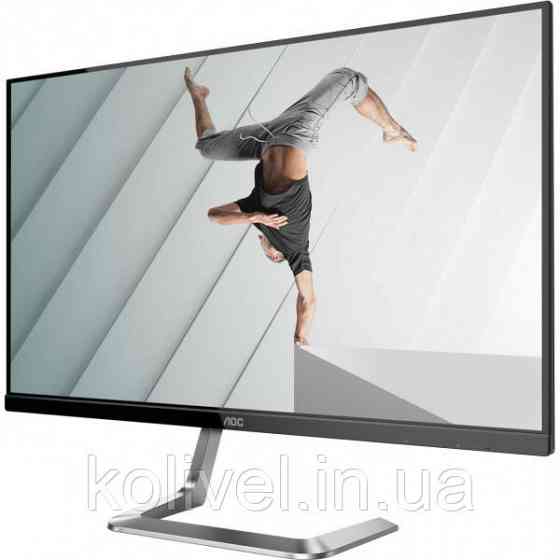 TFT 27" AOC Q27T1, IPS, QHD, HDMI, DP, чорний з сріблястим (Q27T1) Київ