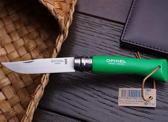 Універсальний Складаний Ніж зі шнурком Opinel (Опінель) No.7 "Trekking" (002210) Нержавіюча сталь Нововолинськ - фото 6