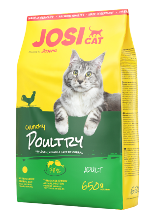 Сухой корм JosiCat Crunchy Chicken с мясом домашней птицы, 650 г Винница