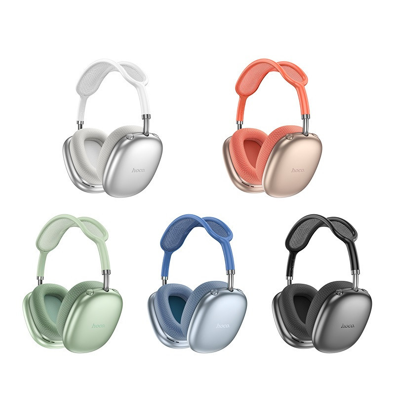 Бездротові накладні навушники HOCO W55 Pleasing BT headphones Green Киев - изображение 7