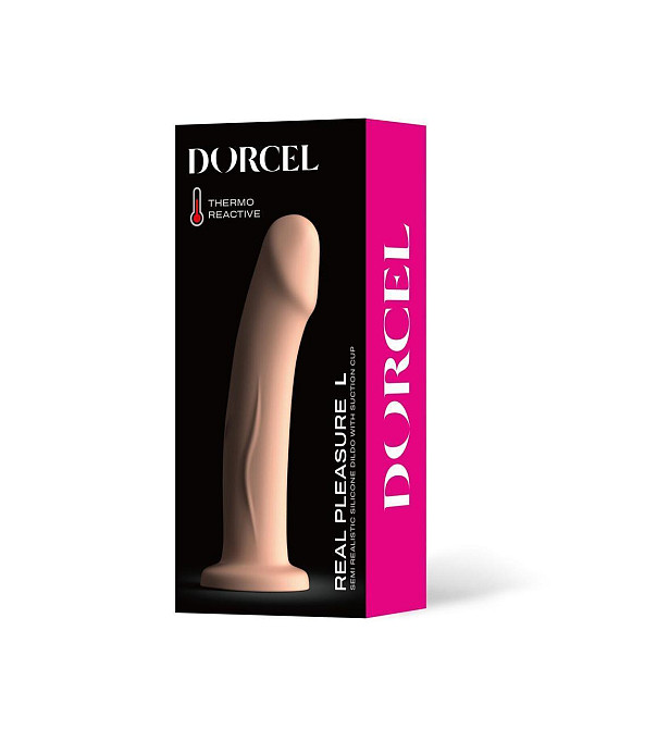 Фалоімітатор Dorcel Real Pleasure L Vanilla Sex Aura Київ - фото 7