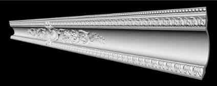 Стельовий плінтус 2 м GP-81 97х175 mm Дніпро