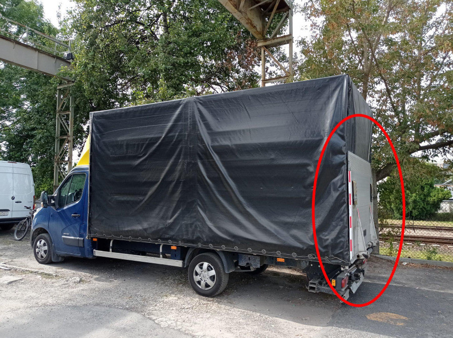 Полоски светоотражающие 10 шт Красная с Белой Киев - изображение 3