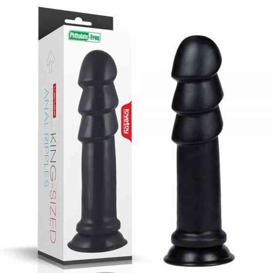 Анальна пробка з оригінальною формою 11.25" King-Sized Anal Sex Aura Київ