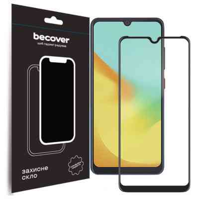 Стекло защитное BeCover ZTE Blade A54 Black (710628) Винница