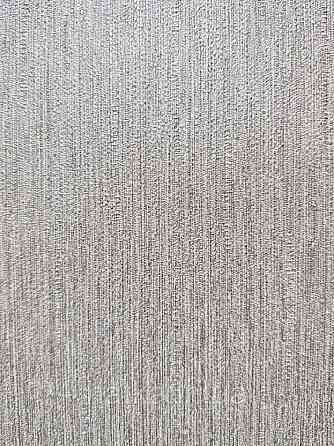 Шпалери вінілові Decoprint Breeze 0.53х10 м однотонні структурні тонка смужка під тканина темно коричневі Київ