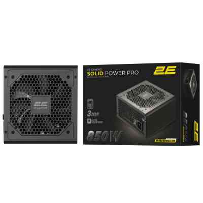 Блок живлення 2E 850W GAMING Solid Power Pro (2E-SP850BRSMII-120) Вінниця