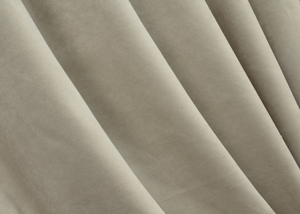 Комплект штор на люверсах VR-Textil Мікровелюр Petek № 1488ш Бежевий 150х270 см 2 шт (37-0168) Київ - фото 6