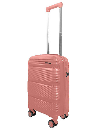Чемодан полипропиленовый Milano Bag 0307 микро 52 см розовый Киев - изображение 2