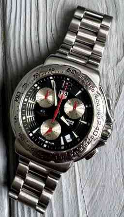 Чоловічі годинники TAG Heuer Formula 1 Chronograph black silver. Харків