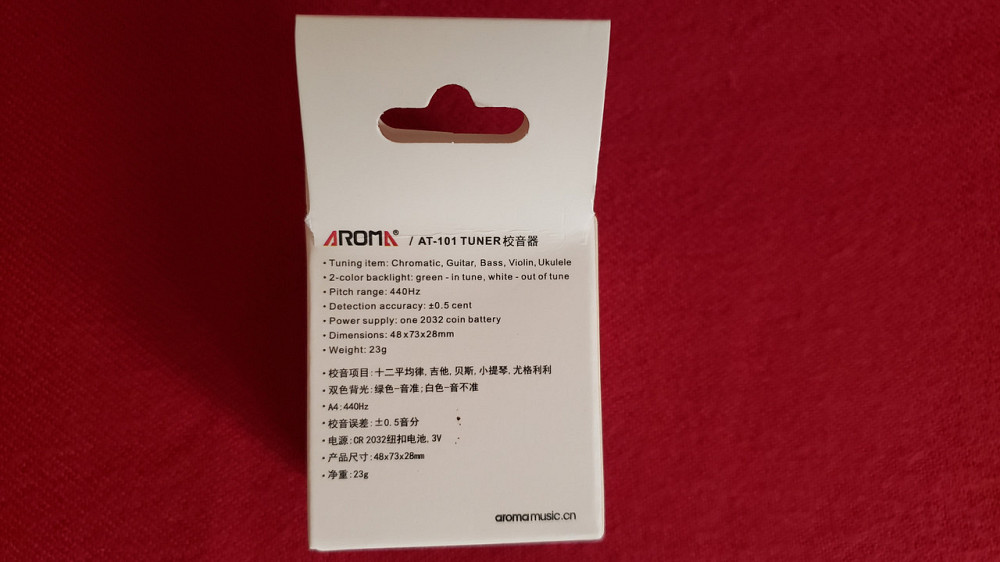 Тюнер прищепка Aroma AT-101 Одесса - изображение 5