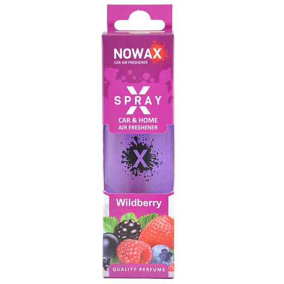 Ароматизатор Nowax X Spray Wildberry в коробці Киев