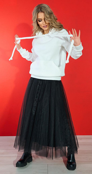 Модный свитшот с капюшоном (42-44) Киев - изображение 2