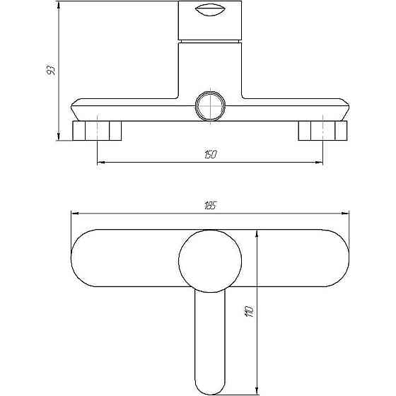 Змішувач для душа TOPAZ CORSICA TC 16701-H48 Киев