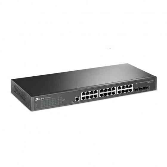 Комутатор TP-Link TL-SG3428 24xGE 4xGE SFP L2 JetStream 19" 1U (TL-SG3428) Київ
