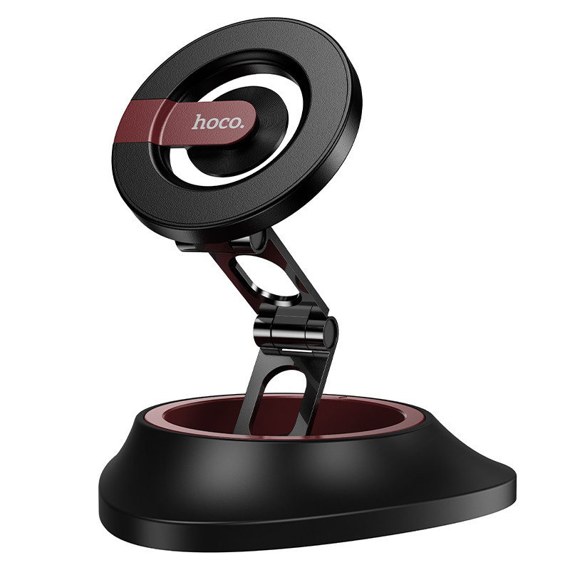 Автодержатель для телефона HOCO H90 Tower folding ring magnetic car holder(dashboard) Киев - изображение 1