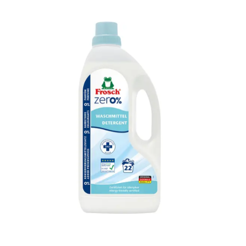 Рідкий пральний порошок Frosch Zero Сенситив 1.5 л антиалергенний Київ
