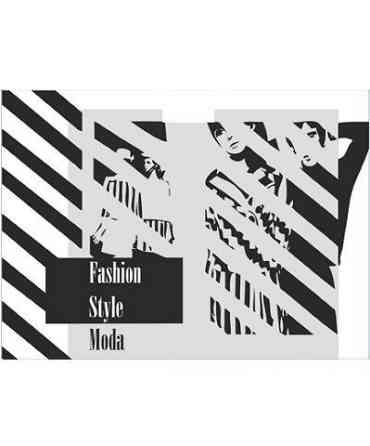 Пакет із прорізною ручкою (68*50+3) "Фешн стайл" Леомі (25 шт.) Харків