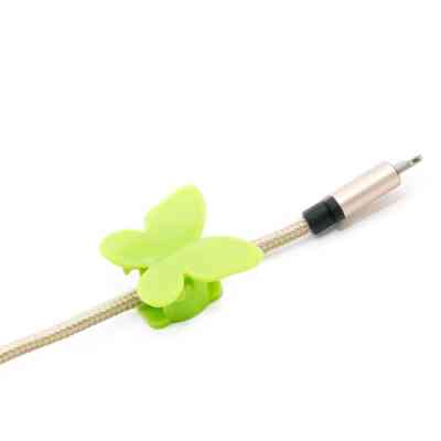 Тримач для кабелю Extradigital CC-948 Cable Clips butterfly, Green (KBC1713) Вінниця