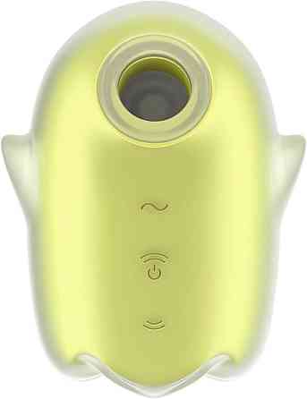 Вакуумний стимулятор - Satisfyer Glowing Ghost Yellow Sex Aura Київ