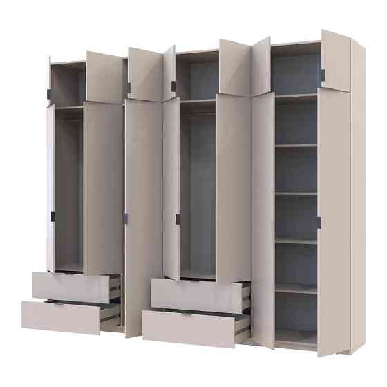 Шкаф для одежды Doros Лукас Кашемир 3+4 ДСП 280х50х240 DRS-011716 (42005120) Днепр