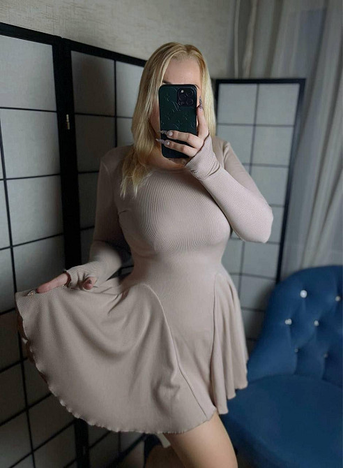 Жіноча базова однотонна сукня Турецький рубчик. Беж, 42/44 Одеса - фото 1