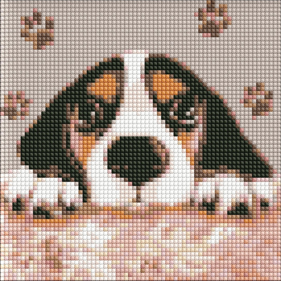 Алмазная мозаика без подрамника 