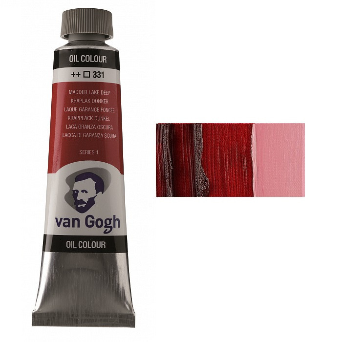 Краска масляная VAN GOGH (331) Мареновый красный темный 40 мл Royal Talens Киев - изображение 1