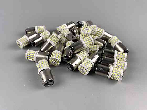 Лампа LED стоп-сигналу і покажчика повороту 12V з 2-х контактним цоколем 1157 BAY15d Мукачево