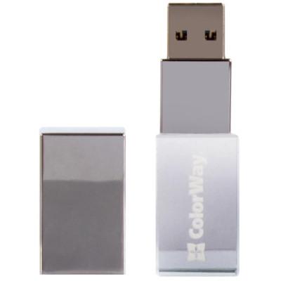 USB флеш накопитель ColorWay 64GB ColorWay Crystal USB 3.0 (CW-USBCL64) Винница - изображение 8