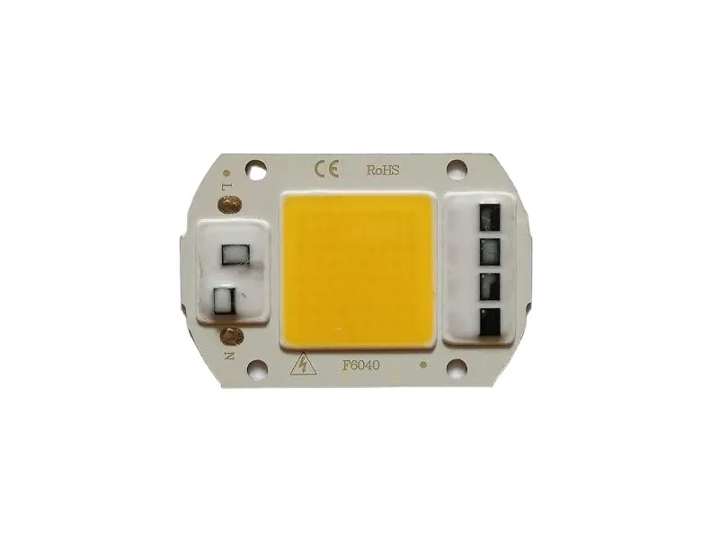 Світлодіодна матриця COB LED 50 Вт 4500 лм 220 В з драйвером теплий білий MasterSem Київ - фото 8