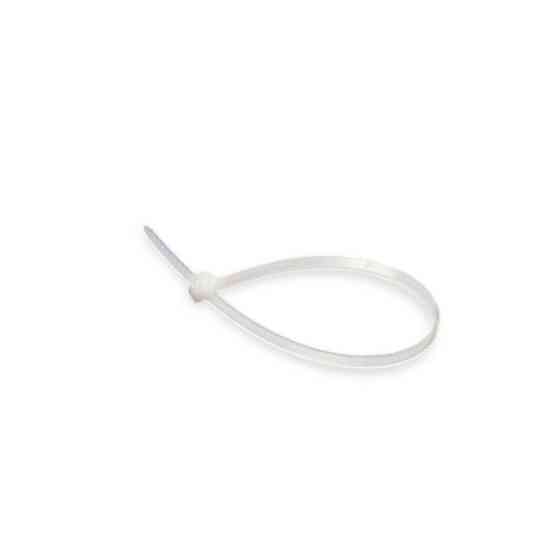 Хомут 370 x 3,6 (4,0) черный, d 3-100мм, 18кг пластиковый Мукачево