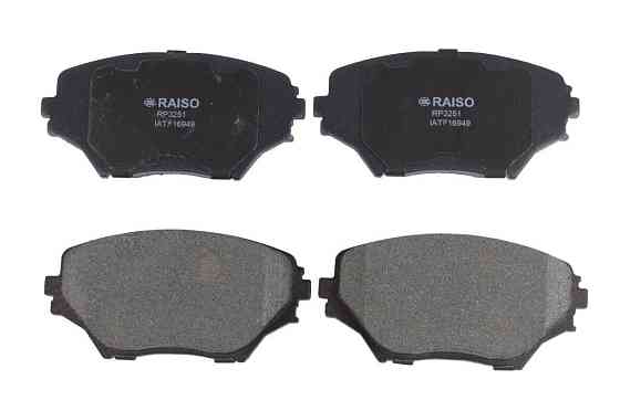 Колодки гальмівні передні Raiso (Швеція) Toyota RAV4 II, Toyota Рав 4 2 00- #RP3251 UACRRNP22 Ковель