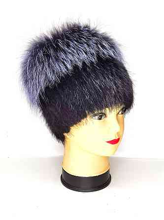 Шапка меховая женская кубанка Мадлен Графитовый Харьков