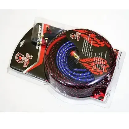 Комплект проводів для установки сабвуфера в машину KIT 10GA+C011 5600 Київ