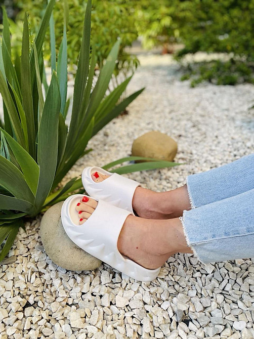 No brend Шльопанці жіночі 5H606-4 білі (літо, пінка) (5032) 36-41 Коломыя - изображение 9