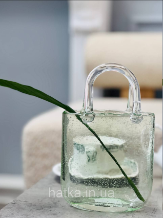 Ваза маленькая стеклянная 